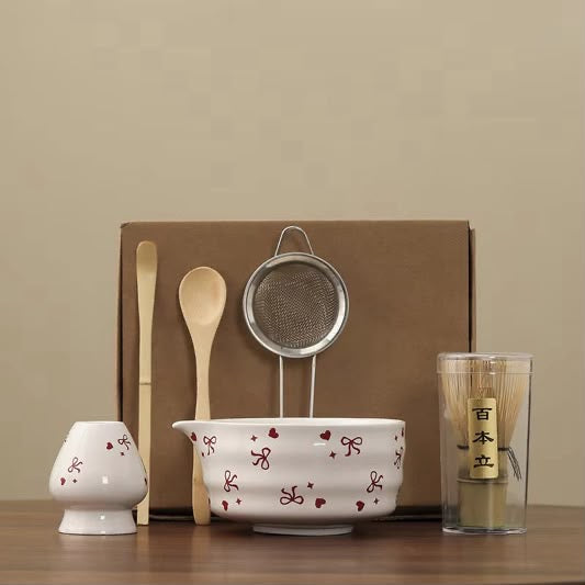 Red Bow Matcha set