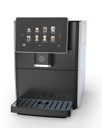 Touch screen coffee machine